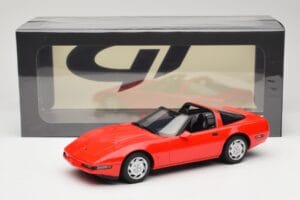 Chevrolet Corvette C4 Torch Red GT Spirit 1:18 GT537 Gyanta – 6. kép a 6-ből