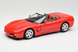 Chevrolet Corvette C5 Kabrió Piros Bburago 1:18 3076 Fém