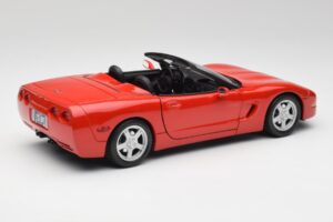 Chevrolet Corvette C5 Kabrió Torch Piros Maisto 1:18 50318 Fém – 3. kép a 8-ből