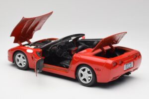 Chevrolet Corvette C5 Kabrió Torch Piros Maisto 1:18 50318 Fém – 5. kép a 8-ből
