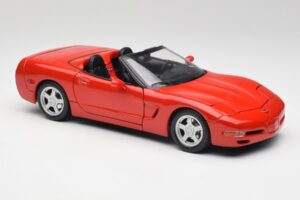 Chevrolet Corvette C5 Kabrió Torch Piros Maisto 1:18 50318 Fém – 6. kép a 8-ből