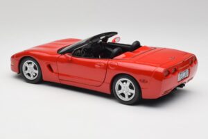 Chevrolet Corvette C5 Kabrió Torch Piros Maisto 1:18 50318 Fém – 7. kép a 8-ből