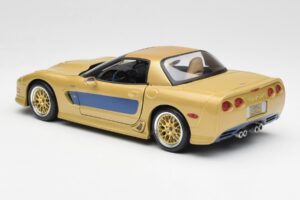 Chevrolet Corvette C5 Guldstrand Signature Edition Arany Maisto 1:18 31657 Fém – 7. kép a 8-ből