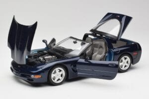 Chevrolet Corvette C5 Nassau Kék Bburago 1:18 30166 Fém – 2. kép a 8-ből