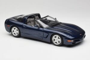 Chevrolet Corvette C5 Nassau Kék Bburago 1:18 30166 Fém – 6. kép a 8-ből