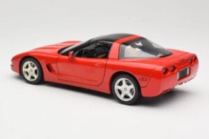 Chevrolet Corvette C5 Targa Piros UT Models 1:18 21001 Fém – 7. kép a 8-ből