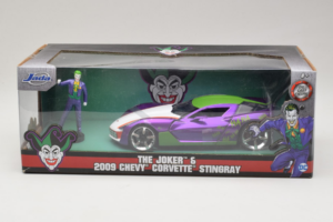 Chevrolet Corvette C6 Stingray The Joker With Figure Jada 1:24 253255020 Fém