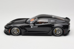 Chevrolet Corvette C7 Prior Design Fekete GT Spirit 1:18 GT249 Gyanta – 3. kép a 6-ből