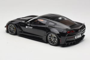 Chevrolet Corvette C7 Prior Design Fekete GT Spirit 1:18 GT249 Gyanta – 5. kép a 6-ből