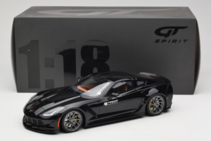 Chevrolet Corvette C7 Prior Design Fekete GT Spirit 1:18 GT249 Gyanta – 6. kép a 6-ből