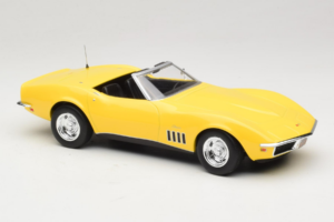 Chevrolet Corvette C3 Kabrió Daytona Yellow Norev 1:18 189039 Fém – 4. kép a 6-ből