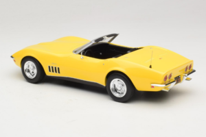 Chevrolet Corvette C3 Kabrió Daytona Yellow Norev 1:18 189039 Fém – 5. kép a 6-ből