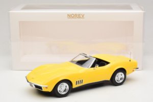 Chevrolet Corvette C3 Kabrió Daytona Yellow Norev 1:18 189039 Fém – 6. kép a 6-ből
