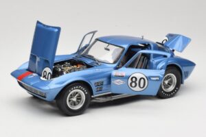 Chevrolet Corvette Grand Sport GT #80 R. Penske Chevrolet Nassau Speed Week 1963 Exoto 1:18 RLG18022 Fém – 2. kép a 8-ből
