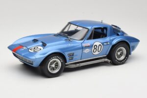 Chevrolet Corvette Grand Sport GT #80 R. Penske Chevrolet Nassau Speed Week 1963 Exoto 1:18 RLG18022 Fém