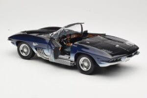 Chevrolet Corvette Mako Shark Sötétkék UT Models 1:18 21061 Fém – 5. kép a 8-ből
