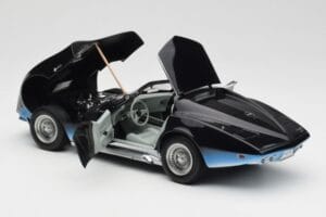 Chevrolet Corvette Manta Ray Kék AUTOart 1:18 71041 Fém – 5. kép a 8-ből