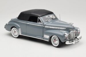 Chevrolet Deluxe Kabrió Puha Tetővel Szürke Eagles Race 1:18 7497276 Fém – 6. kép a 8-ből