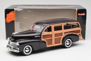 Chevrolet Fleetmaster Woody Barna Maisto 1:18 36854 Fém – 8. kép a 8-ből