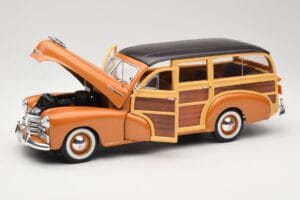 Chevrolet Fleetmaster Woody Arany Maisto 1:18 56042 Fém – 2. kép a 8-ből