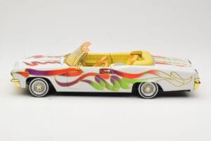 Chevrolet Impala Lowrider White Metallic Hot Wheels 1:18 27635 Fém – 4. kép a 8-ből