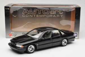 Chevrolet Impala SS Fekete AUTOart 1:18 71091 Fém – 8. kép a 8-ből