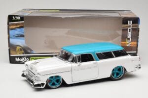 Chevrolet Nomad Fehér Maisto 1:18 32613 Fém – 8. kép a 8-ből