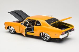 Chevrolet Nova SS Arany Maisto 1:18 31083 Fém – 5. kép a 8-ből