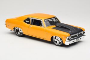 Chevrolet Nova SS Arany Maisto 1:18 31083 Fém – 6. kép a 8-ből