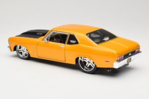 Chevrolet Nova SS Arany Maisto 1:18 31083 Fém – 7. kép a 8-ből