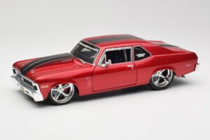 Chevrolet Nova SS Coupe Piros Maisto 1:18 31083-M1 Fém