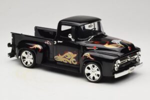 Chevrolet Old School Cody Project Truck & Chopper Set Joyride 1:18 33911 Fém – 6. kép a 8-ből