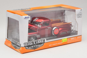 Chevrolet Pickup Bigtime Kustoms Piros Jada 1:24 96802 Fém – 2. kép a 3-ből