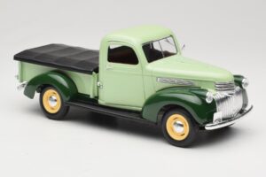 Chevrolet Pickup Zöld Solido 1:18 8063 Fém – 6. kép a 8-ből