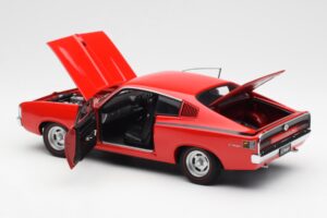 Chrysler Charger E49 Piros AUTOart 1:18 71505 Fém – 5. kép a 8-ből