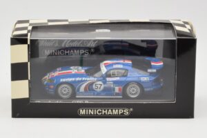 Dodge Viper GTS-R #57 Terrien / Cochet / Dayraut Le Mans 24 Hours 2001 Minichamps 1:43 400011457 Fém – 4. kép a 4-ből