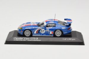 Dodge Viper GTS-R #57 Terrien / Cochet / Dayraut Le Mans 24 Hours 2001 Minichamps 1:43 400011457 Fém