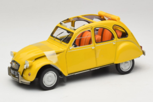 Citroen 2CV 6 Club Mimosa Yellow Norev 1:18 181496 Fém