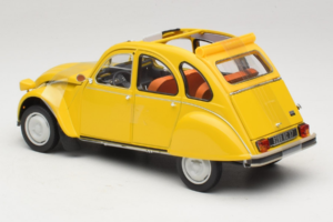Citroen 2CV 6 Club Mimosa Yellow Norev 1:18 181496 Fém – 5. kép a 6-ből