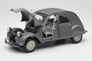 Citroen 2CV A Szürke Tchibo 1:18 49418 Fém – 2. kép a 8-ből