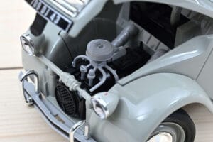 Citroen 2CV AZAM Rózsaszín Szürke Norev 1:18 181430 Fém – 3. kép a 3-ből