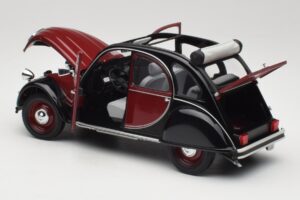 Citroen 2CV Charleston Piros Minichamps 1:18 150111501 Fém – 5. kép a 8-ből