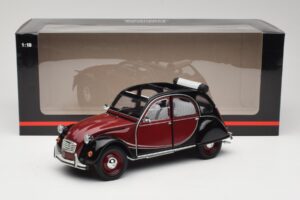 Citroen 2CV Charleston Piros Minichamps 1:18 150111501 Fém – 8. kép a 8-ből
