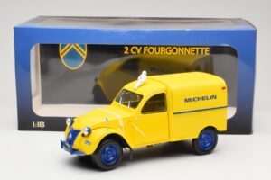 Citroen 2CV Fourgonnette Michelin Bibendum Norev 1:18 181502 Fém – 6. kép a 6-ből