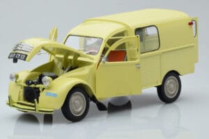 Citroen 2CV Furgonette AK350 Pastis Sárga Norev 1:18 181488 Fém – 2. kép a 8-ből