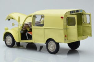Citroen 2CV Furgonette AK350 Pastis Sárga Norev 1:18 181488 Fém – 5. kép a 8-ből