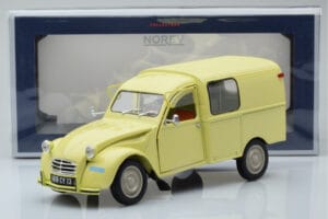 Citroen 2CV Furgonette AK350 Pastis Sárga Norev 1:18 181488 Fém – 8. kép a 8-ből