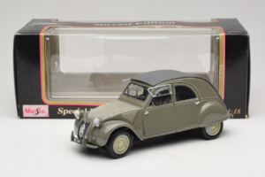 Citroen 2CV Zöld Maisto 1:18 50289 Fém – 8. kép a 8-ből