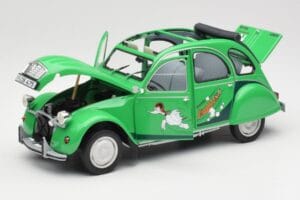Citroen 2CV Zöld Norev 1:18 181513 Fém – 2. kép a 8-ből
