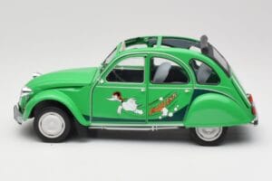 Citroen 2CV Zöld Norev 1:18 181513 Fém – 4. kép a 8-ből